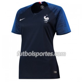 Camisetas Francia Mujer Primera Equipacion Mundial 2018